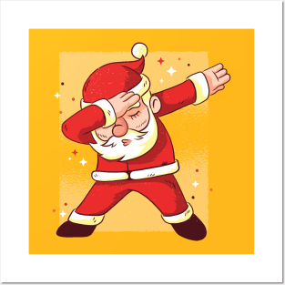 Santa Dab Posters and Art